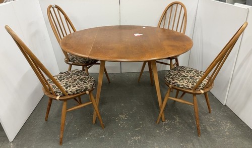 Vintage midcentury ercol oval - vintage,