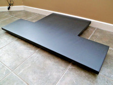 SLATE HEARTHS THICK FLAT SMOOTH WELSH SLATE CAN CUT TO A T-SHAPE £345