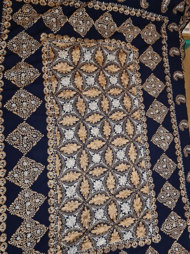 Vintage tablecloth embroidery - vintage,