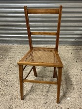 Antique Edwardian Cane Seat