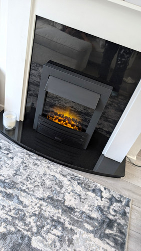 Inset electric fireplace - inset,