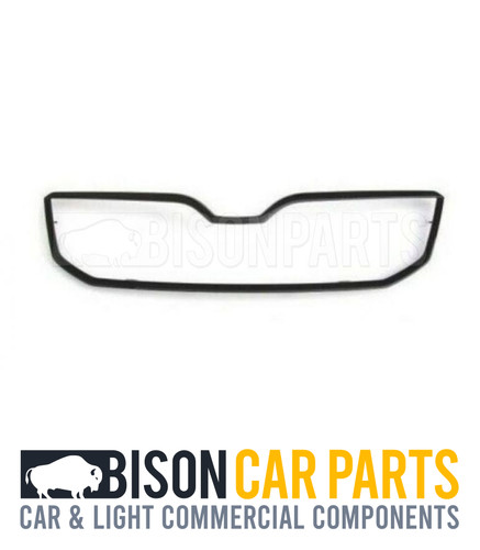 Front black grille trim - grille,