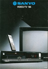 Sanyo Video TV '86 catalog (PDF)