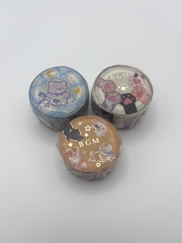 Bgm washi tape - tape, set