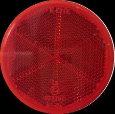 2x Self-Adhesive Stick-on Red