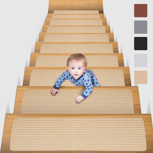 Carpet stair treads non - treads,