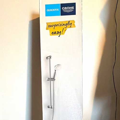 Grohe quickfix chrome wall - chrome,