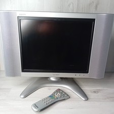 SHARP AQUOS LC-15B4E COLOUR TV - CAMPER VAN GAMING TV - VERY RARE RETRO TILTING