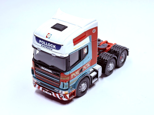 Corgi scania 124 topline 6x2 - 124,