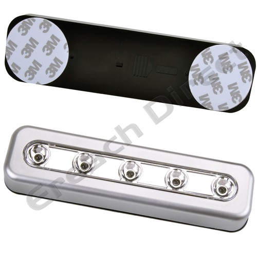 Silver led strip push - 5,