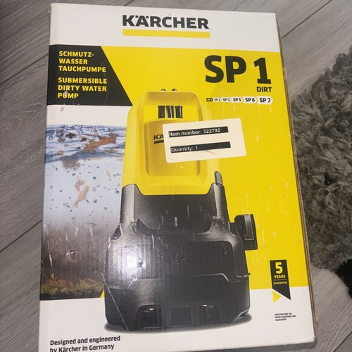 Karcher submersible water pump - karcher,