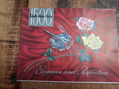Wolseley 1500 foldout brochure - 1500,