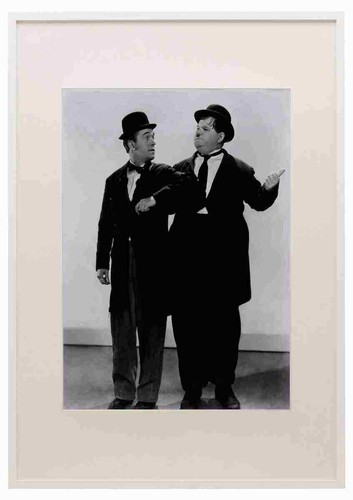 Laurel hardy a3 a4 framed - laurel,
