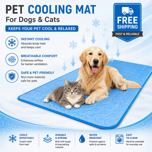 Pet cooling mat 2xl - mat, for