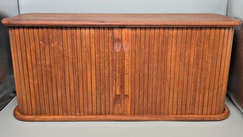 Vtg mcm teak tambour - vtg,