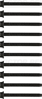 Cylinder head bolt set - head,