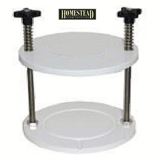 Cheese press for - cheese, making