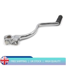 15mm Dia Shaft Silver Tone Motorcycle Engine Kick Start Lever for QJ 125 New