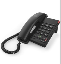 BT Converse 2100 Corded Landline Phone, 3 Quick Dial Buttons, Headset Socket