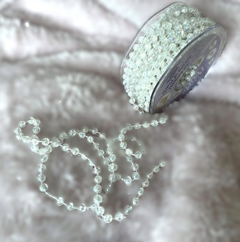 Eleganza pearl bead string - pearl,