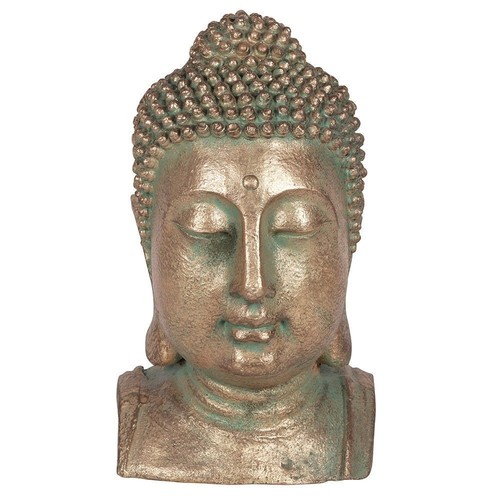 Garden buddha head ritual - garden,