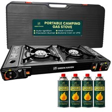 Portable Camping Stove Double