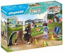 Playmobil 71355 Jumping Arena With Zoe & Blaze Horse Of Waterfall RRP £25.99