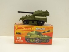 LESNEY MATCHBOX SUPERFAST No70 S-P GUN EXCELLENT BOXED (L782)
