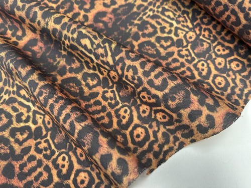 New leopard print fabric - new,