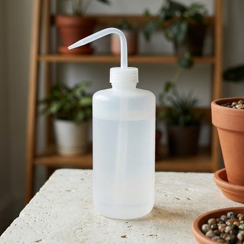 Plastic squeeze wash - wash, bottle