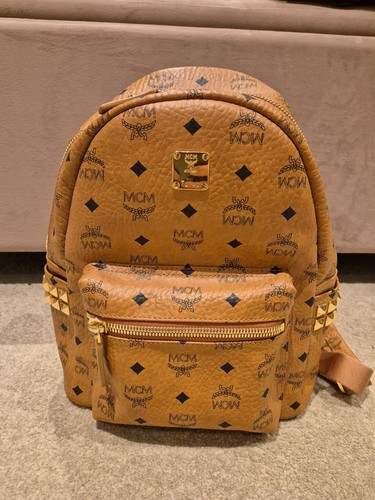 Mcm backpack cognac visetos - backpack,