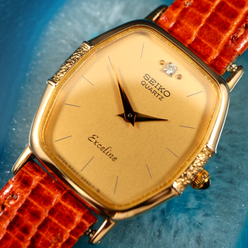 Seiko exceline 8420 5780 10kt - seiko,