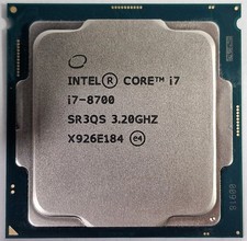 Intel Core i7-8700 CPU LGA1151 Processor i7 8700 Tested & fully working  8th Gen