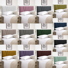 Divan bed Plush Headboards Small Single Double Super king Multicoloured Bedding