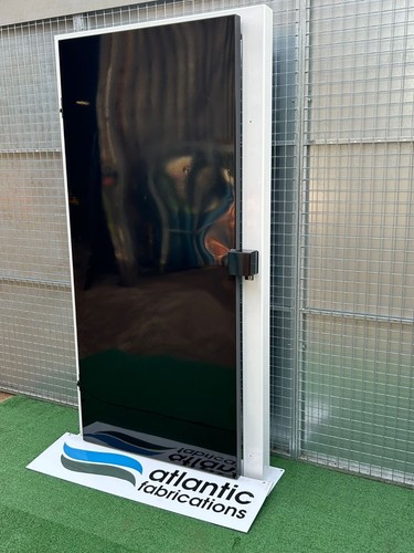 Sheet steel security door - security,