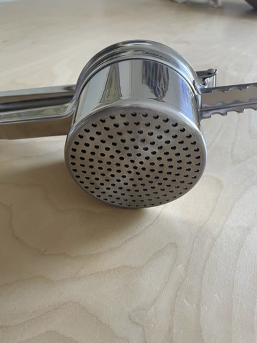 Stainless steel potato - steel, ricer