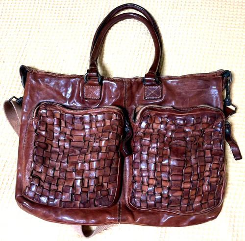 Campomaggi woven leather - campomaggi,