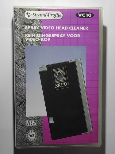Vcr vhs spray - vhs, cleaner