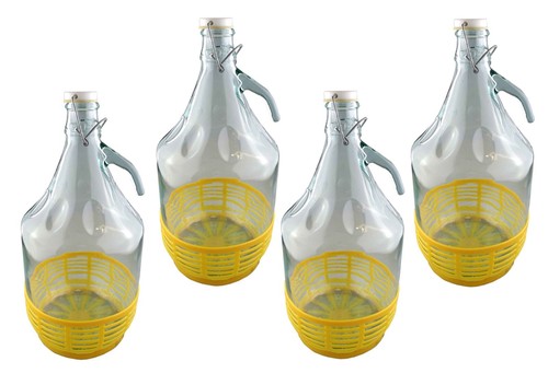 Glass demjohns carboys with - demjohns/carboys,