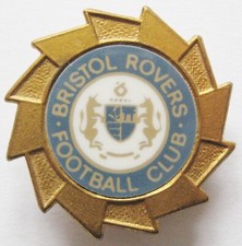 BRISTOL ROVERS - Superb Vintage 1970s Insert Football Pin Badge
