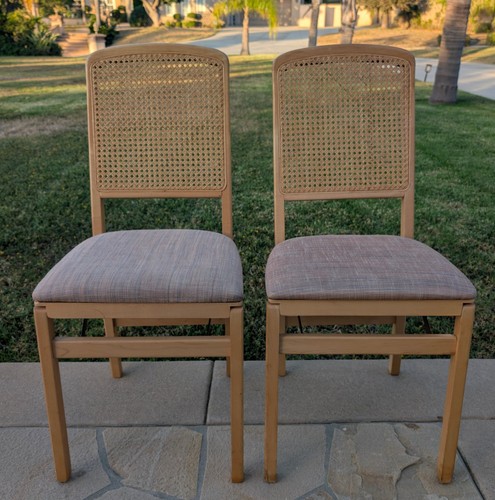 Pair vintage stakmore - pair, wood