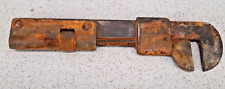 Vintage Antique Adjustable Spanner Monkey Wrench for restoration