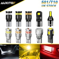 2/10PCS T10 501 Led White Red