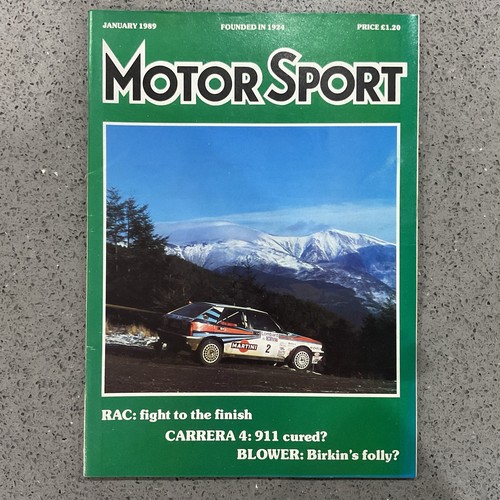 Motor sport magazine january - magazine,