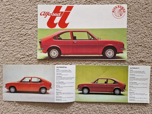Alfa romeo alfasud and - ti,