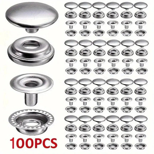 100pcs stainless steel canvas - 100pcs,