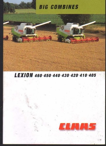 Claas lexion 460 - 450,, 440