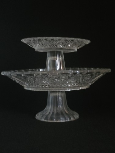 Tier glass cake - glass,