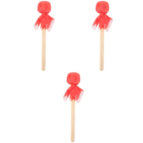 3pcs anti felt drumsticks - anti,