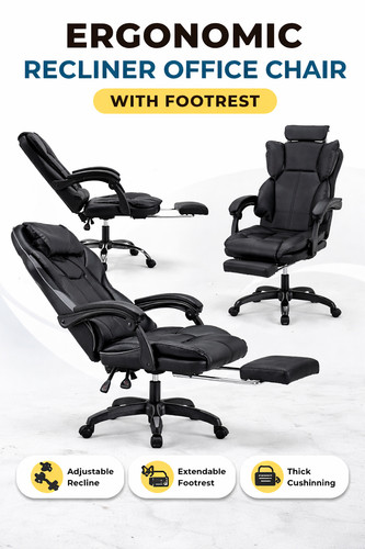 Ergonomic recliner office - ergonomic,